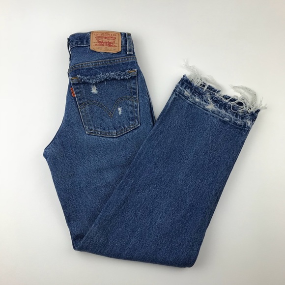 Vintage LEVI'S Orange Tab Custom Jeans REQUESTED!! - Picture 7 of 8
